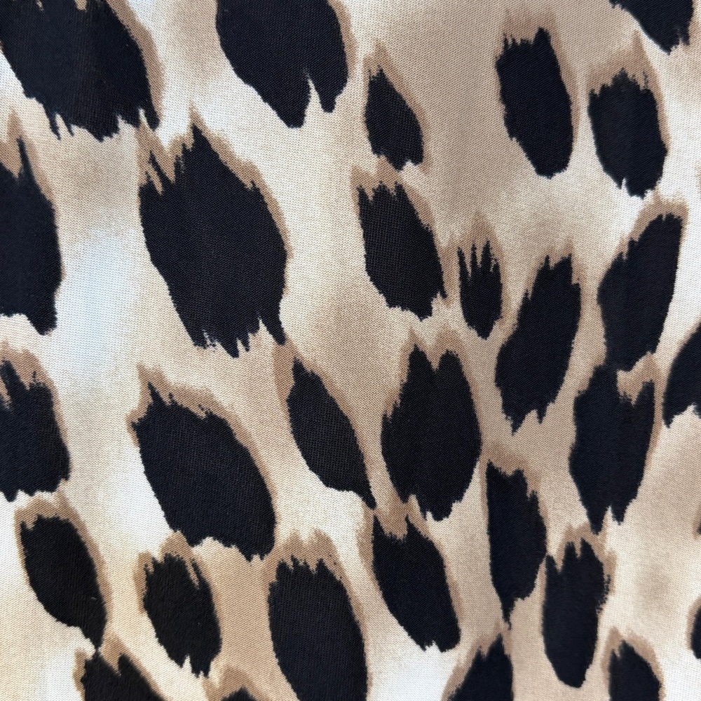 INC International Concepts Leopard Maxi Dress (Size M) - Picture 3 of 9